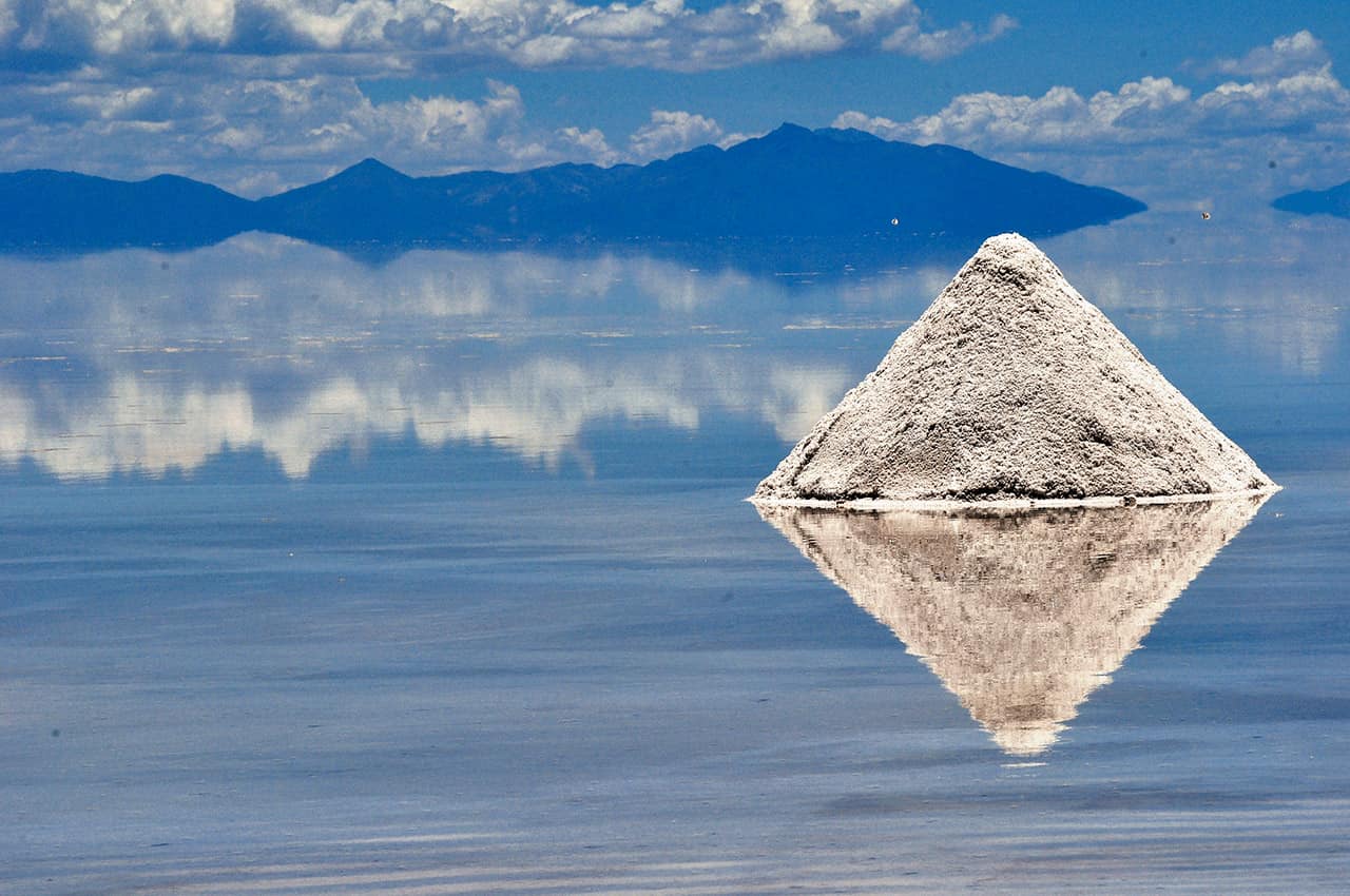 Bolivia salar de uyuni vista