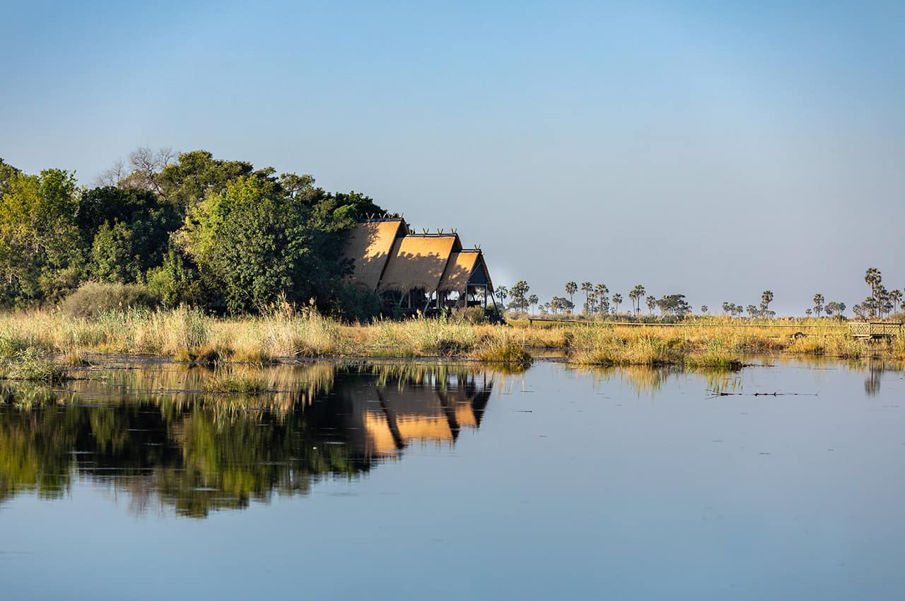 Botswana great plains selinda camp visrta exterior