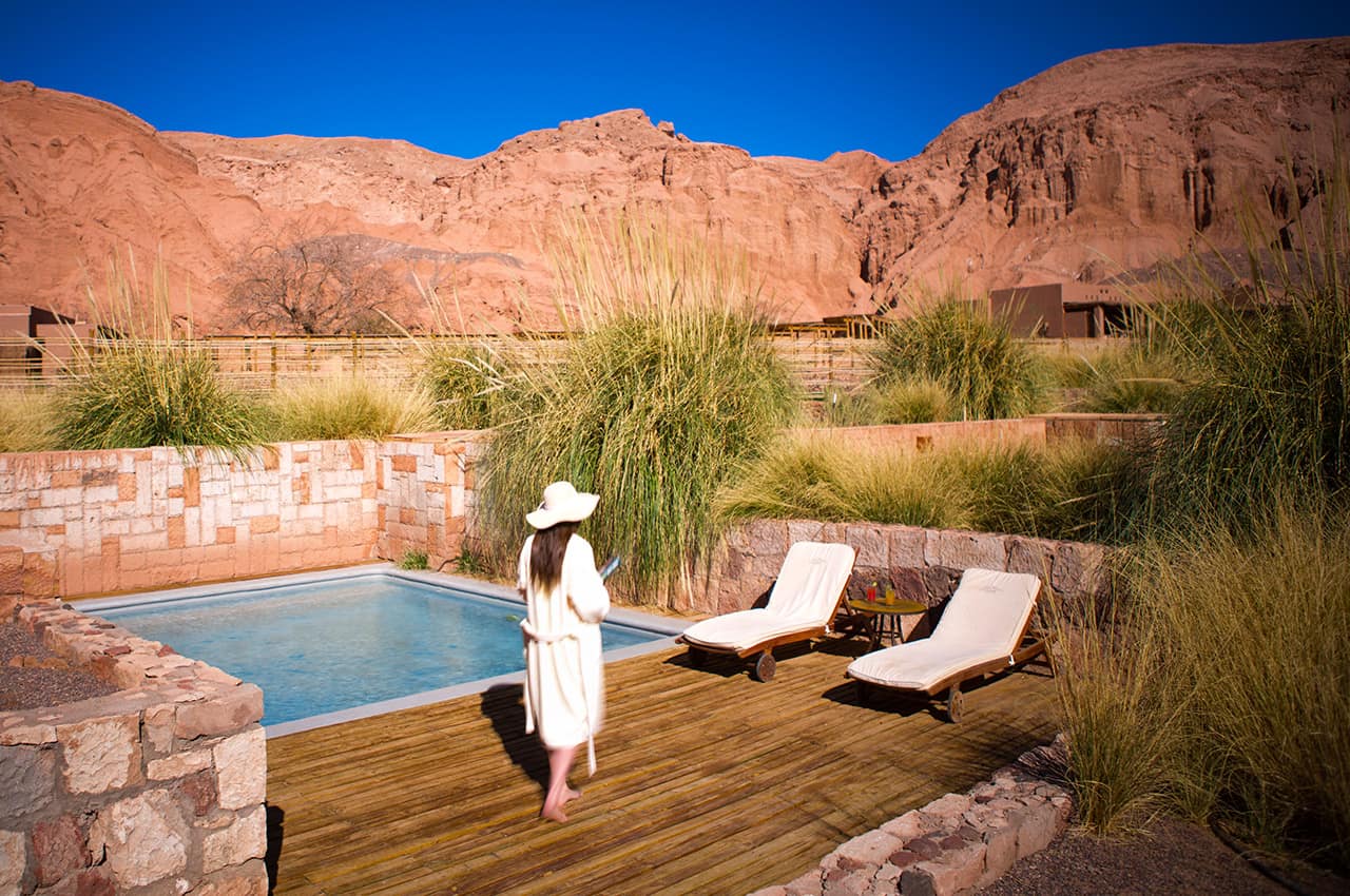 Nayara alto atacama chile piscina