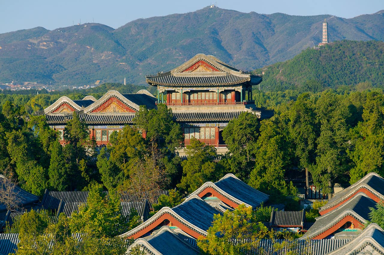 China aman summer palace vista aerea