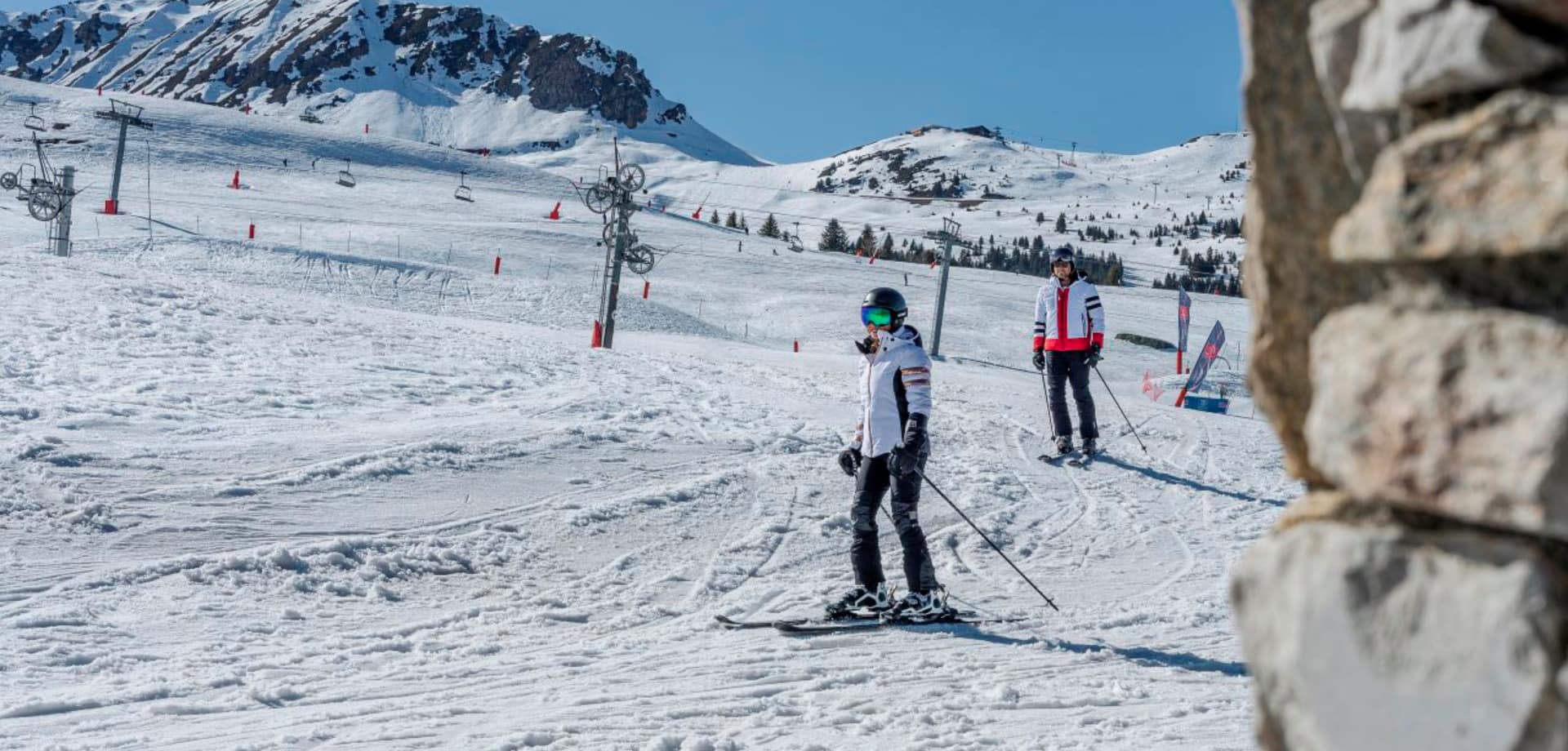 Annapurna courchevel familia esqui 1850