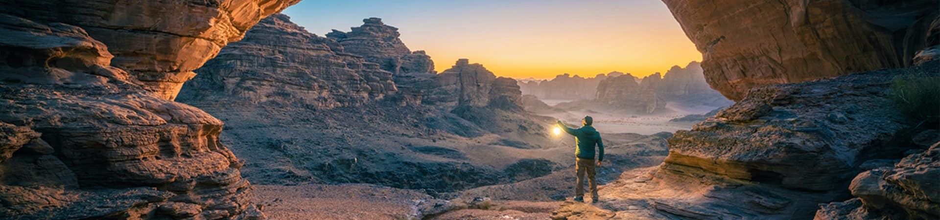 Arabia saudita hisma deserto vista
