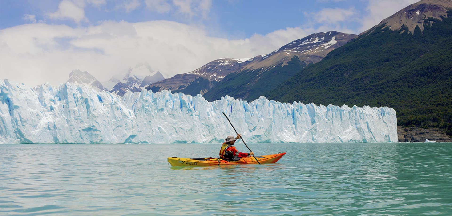 Argentina elcalafate geleira caiaque