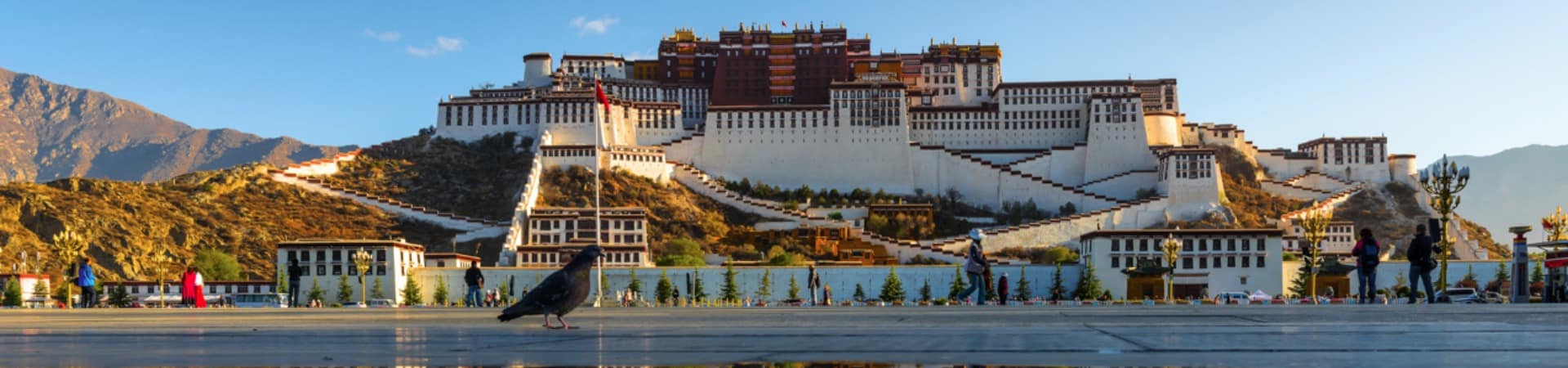 Atração turística: Palácio Potala, Tibete