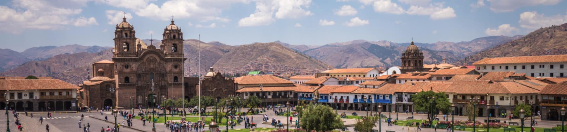 Atração turística Plaza Armas, centro Cusco, Peru