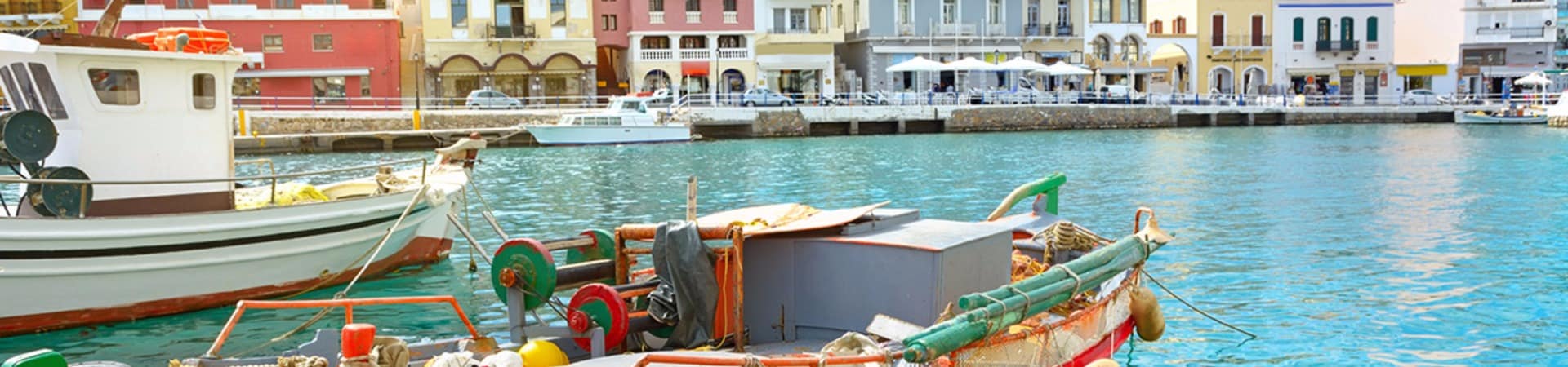 Barco em Creta - Grécia.