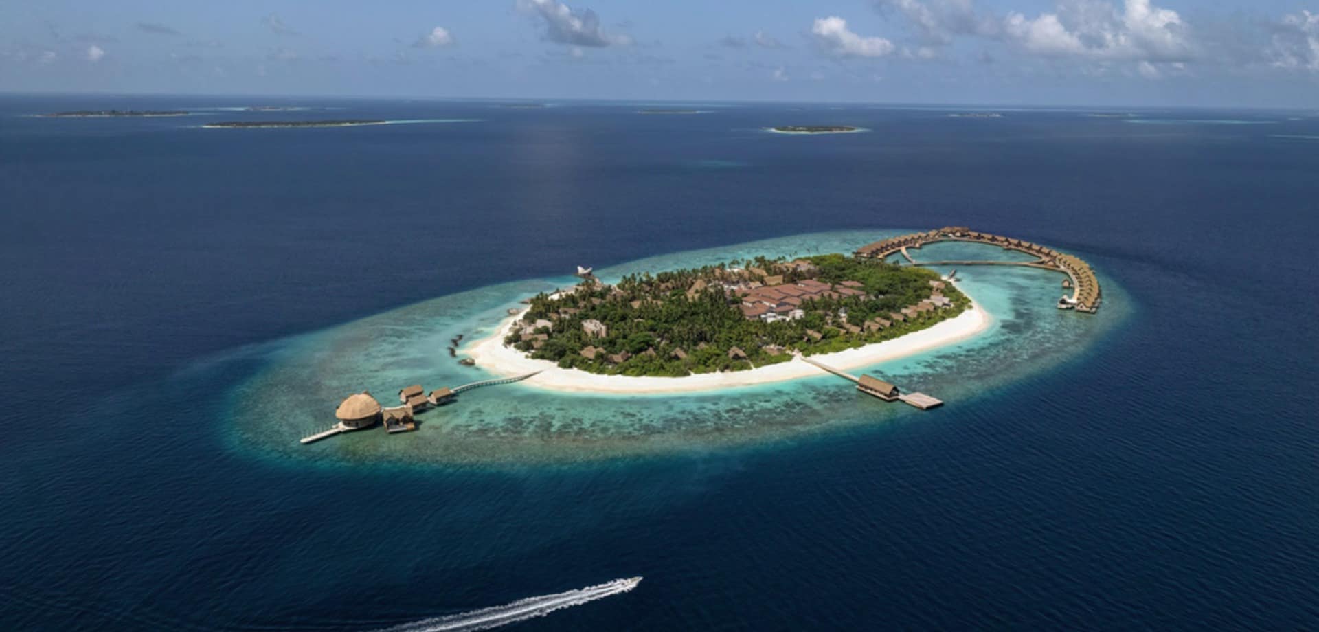 Bodufushi aerial joali being