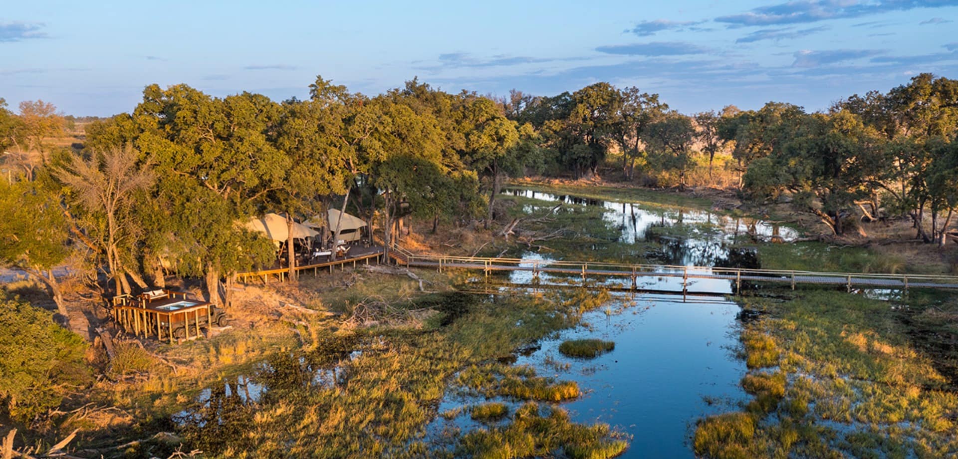 Botswana great plains duba explorers camp vista do camp
