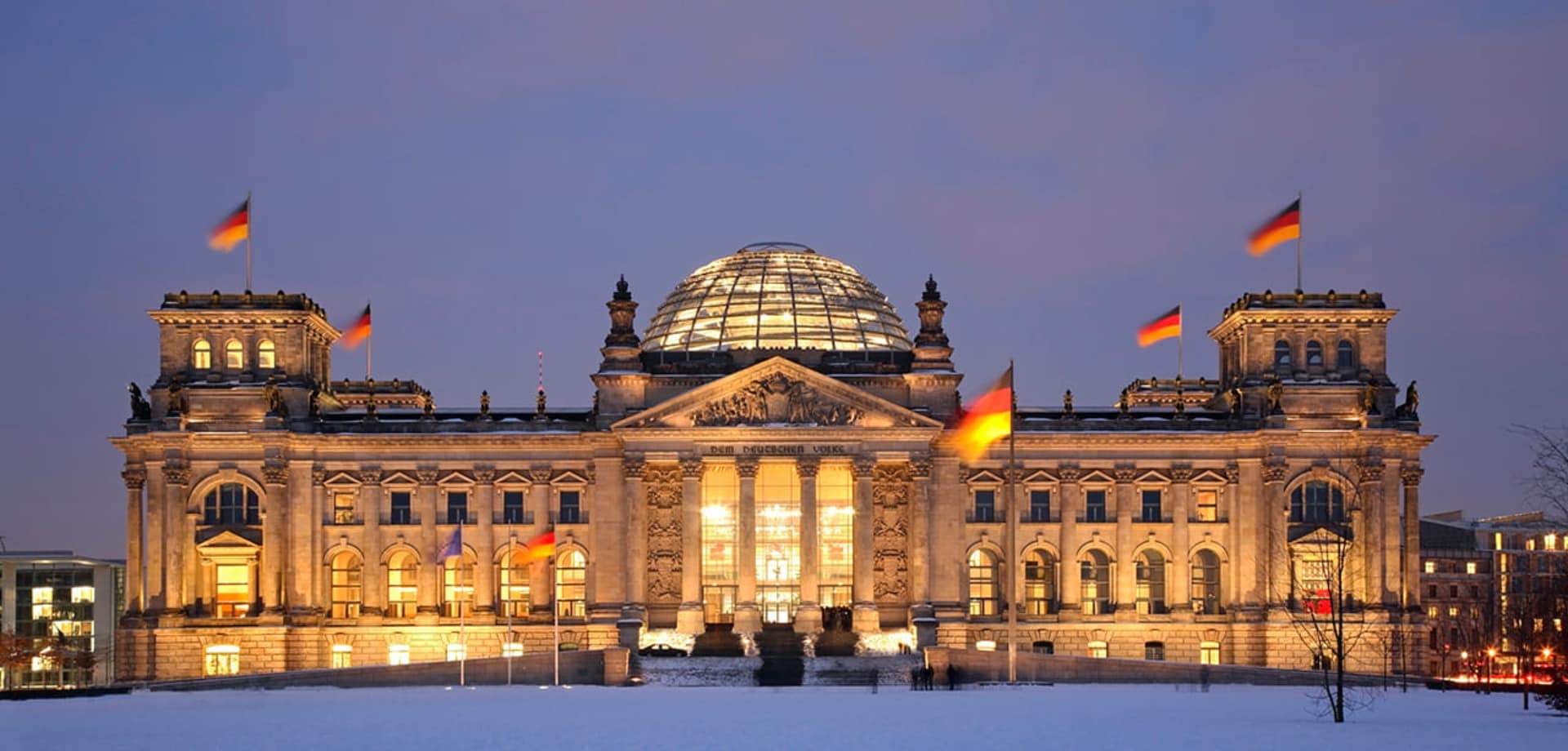 Building of reichstag in berlin germany