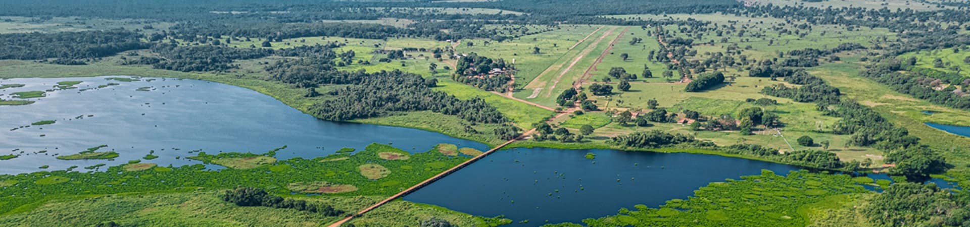 Caiman vista aerea fazenda