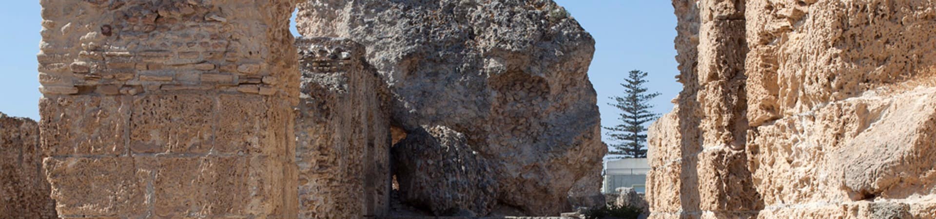 Casa de banho de Antonino Pio - Tunis, Tunísia.