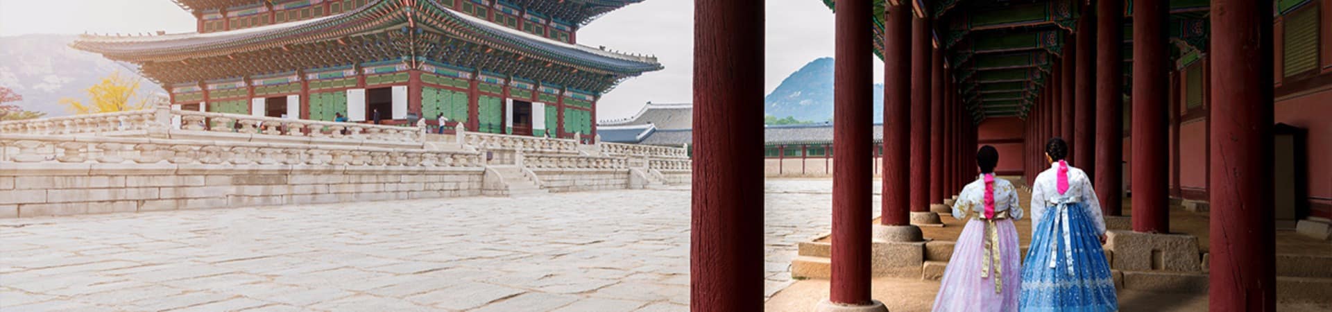 Coreiadosul seoul palacio gyeongbokgung hanbok
