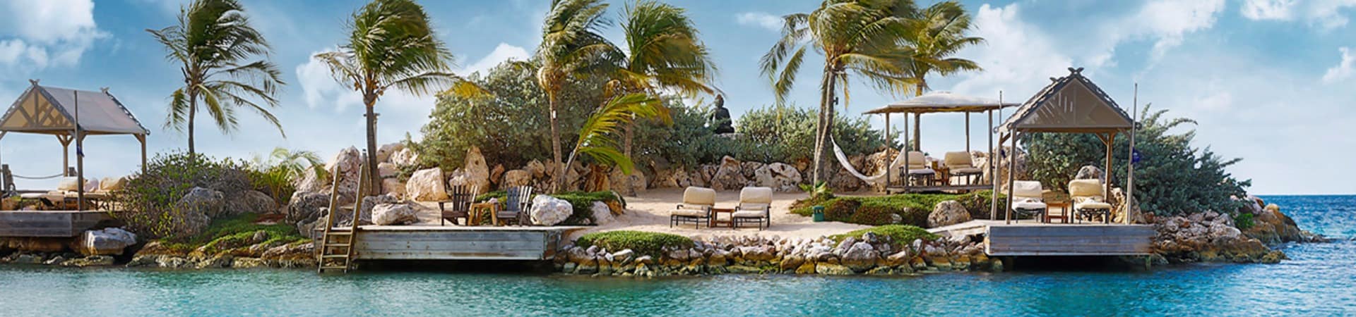 Curacao baoase luxury resort bibi island