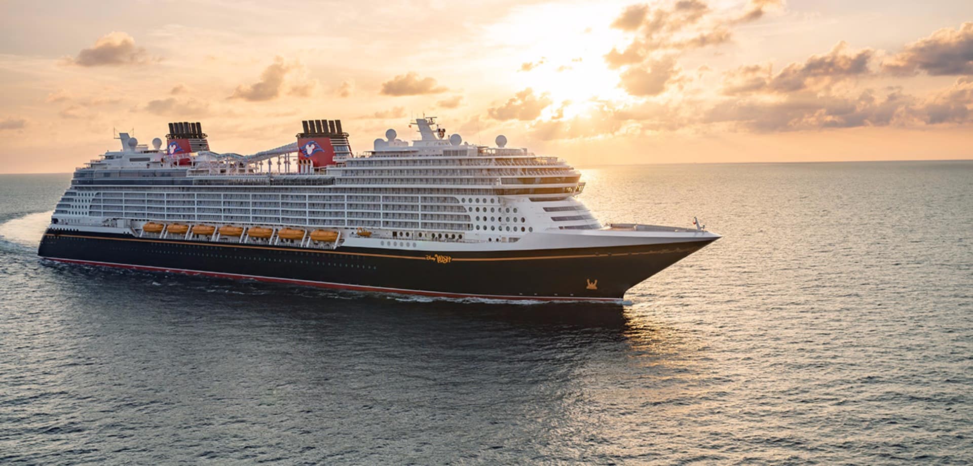 Disney cruise line disney wish vista externa