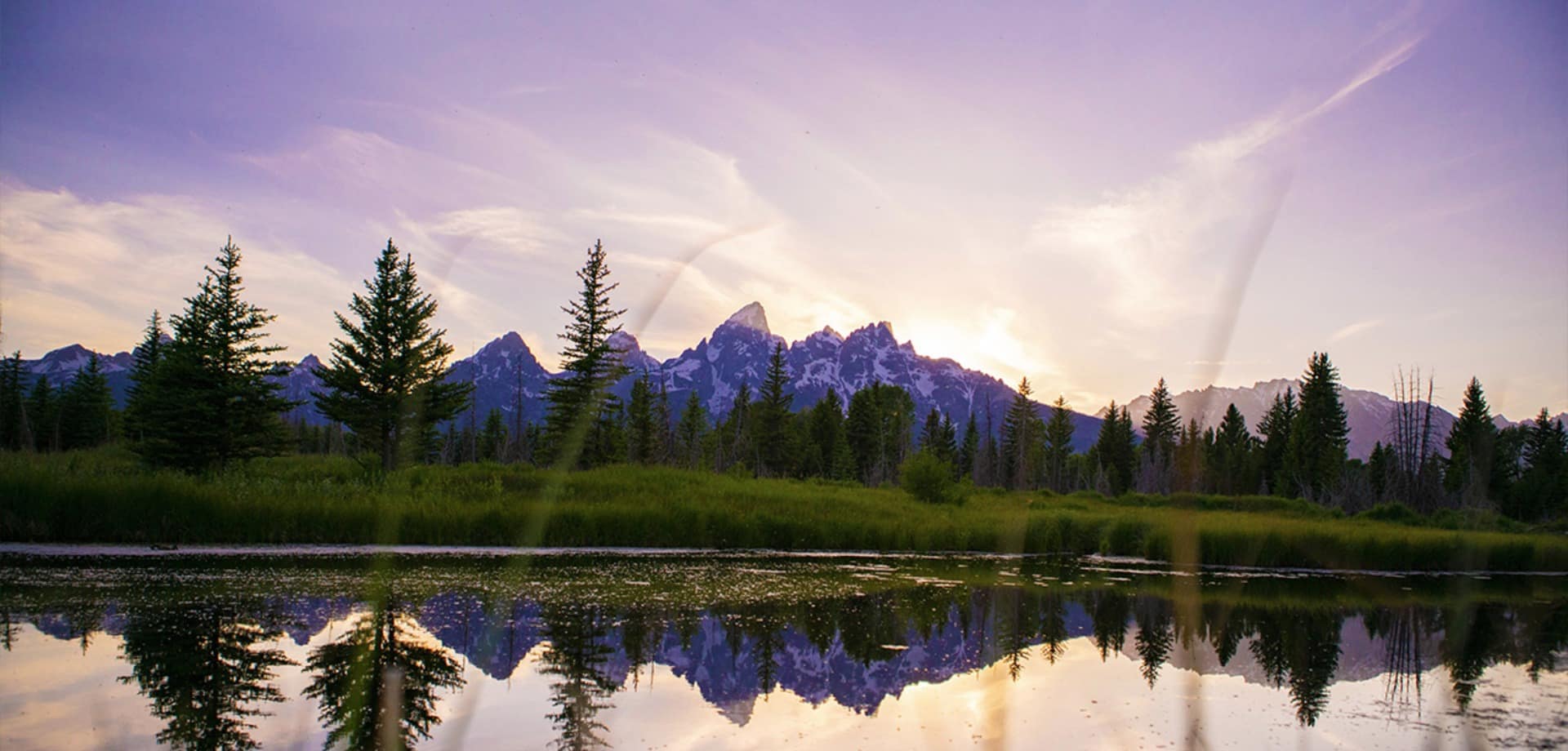 Eua parque nacional grand teton pordosol