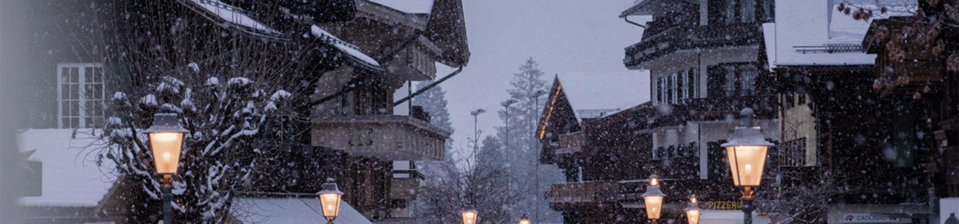 Gstaad ruas inverno