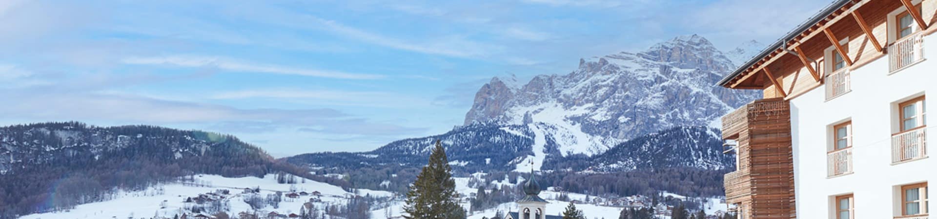 Italia grand hotel savoia cortina dampezzo terraco inverno