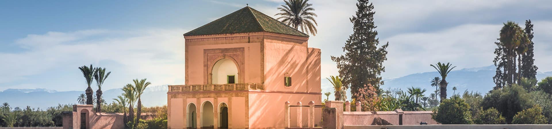 Jardim Menara - Marrakech, Marrocos.