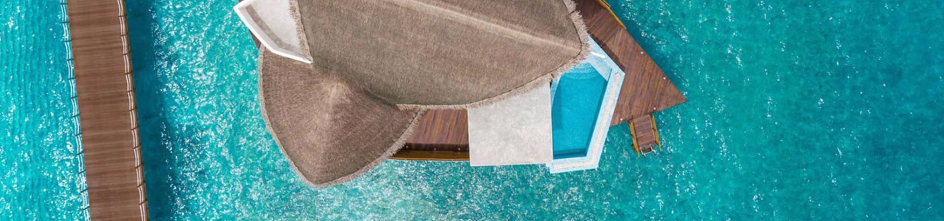 Jw marriott maldives overwater pool villa sunrise