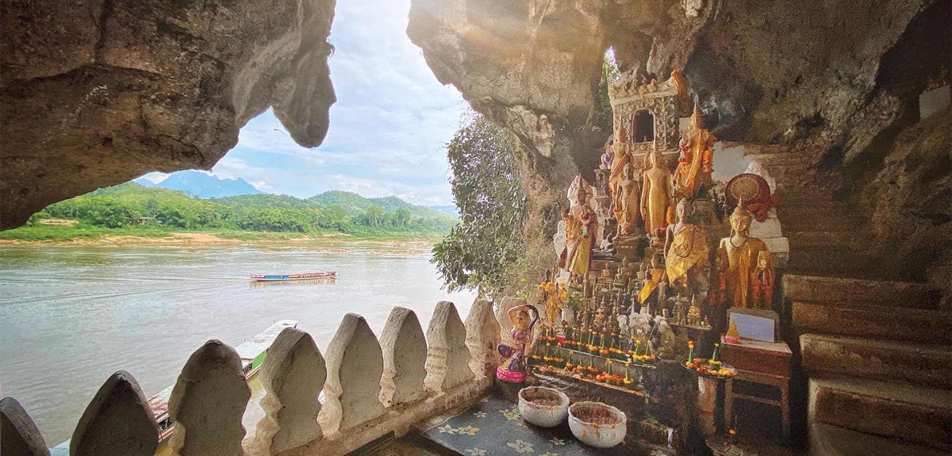 Laos mekong river