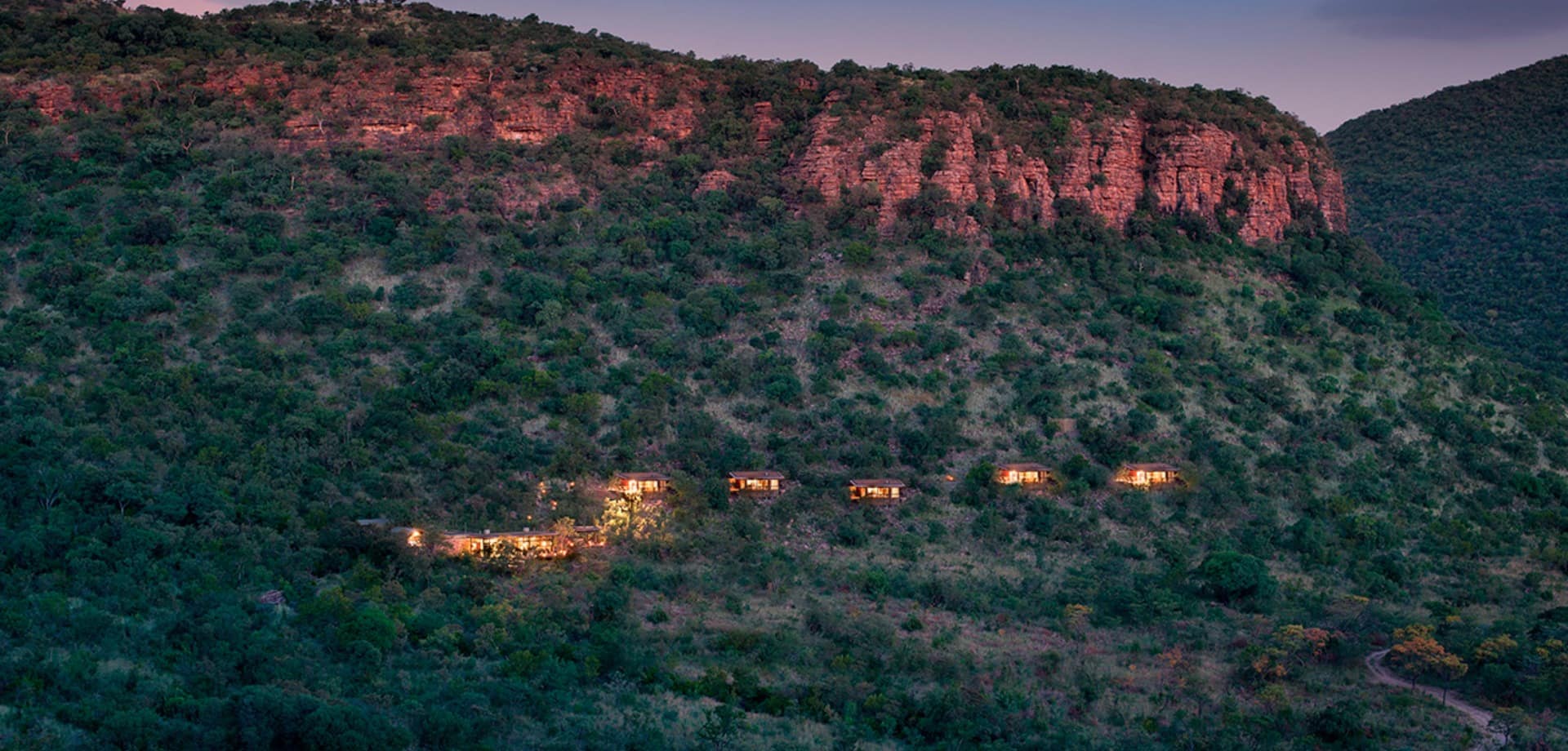 Marataba mountain lodge vista aerea