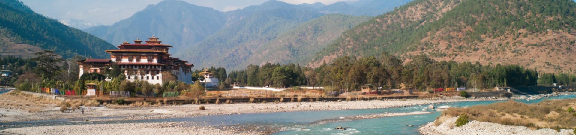 Monastério Punakha Dzong Butão