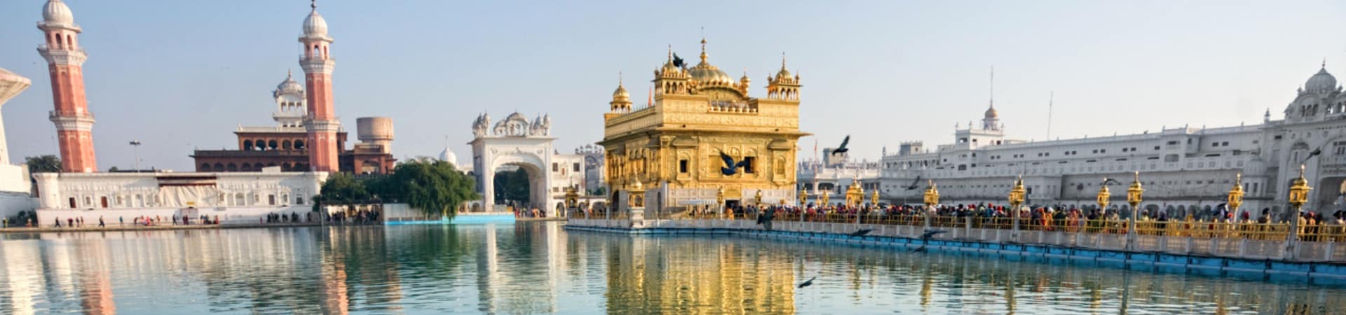 Pacote Índia: arquitetura Templo Dourado Amritsar, Punjab