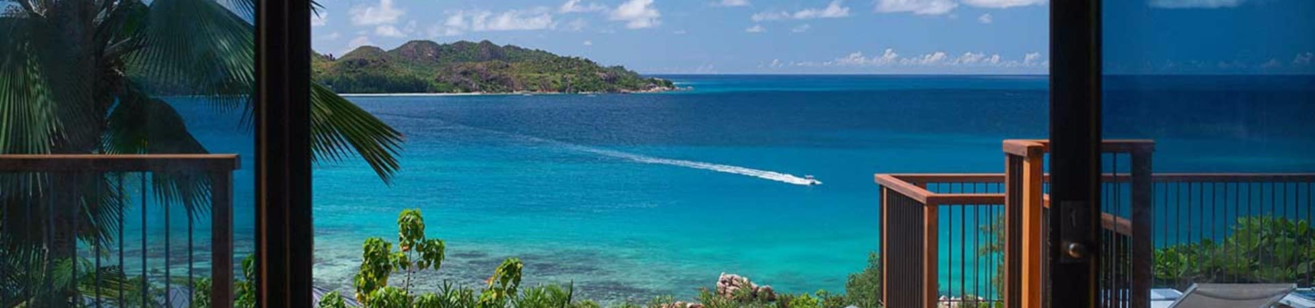 Raffles seychelles ocean view villa piscina