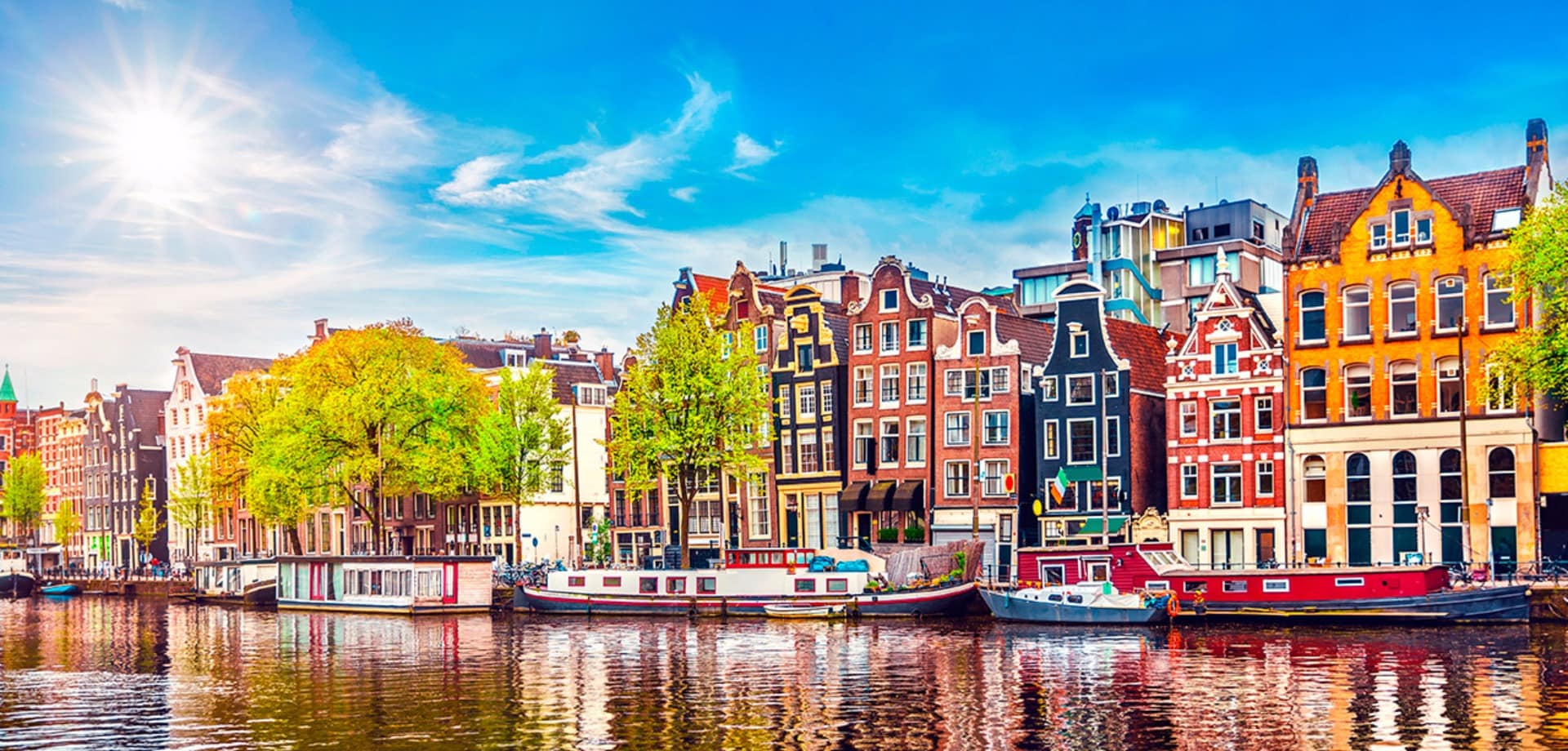 Shutterstock holanda amsterda casas no rio amstel