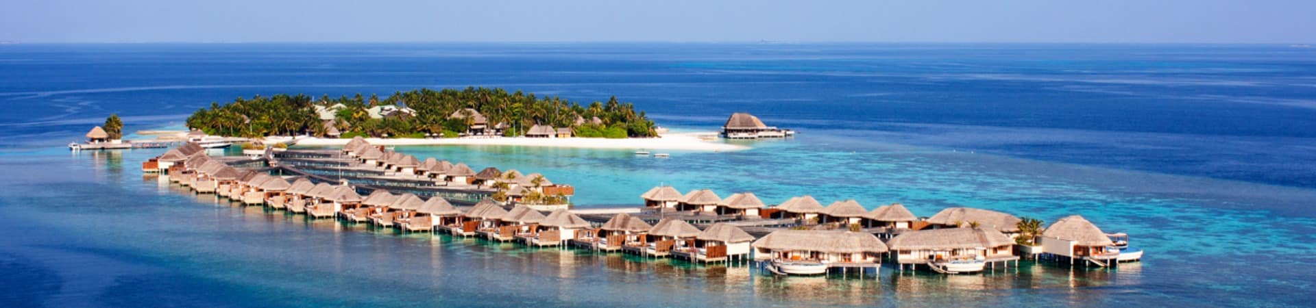 Vista aérea, W Retreat Spa Maldives, Ilhas Maldivas