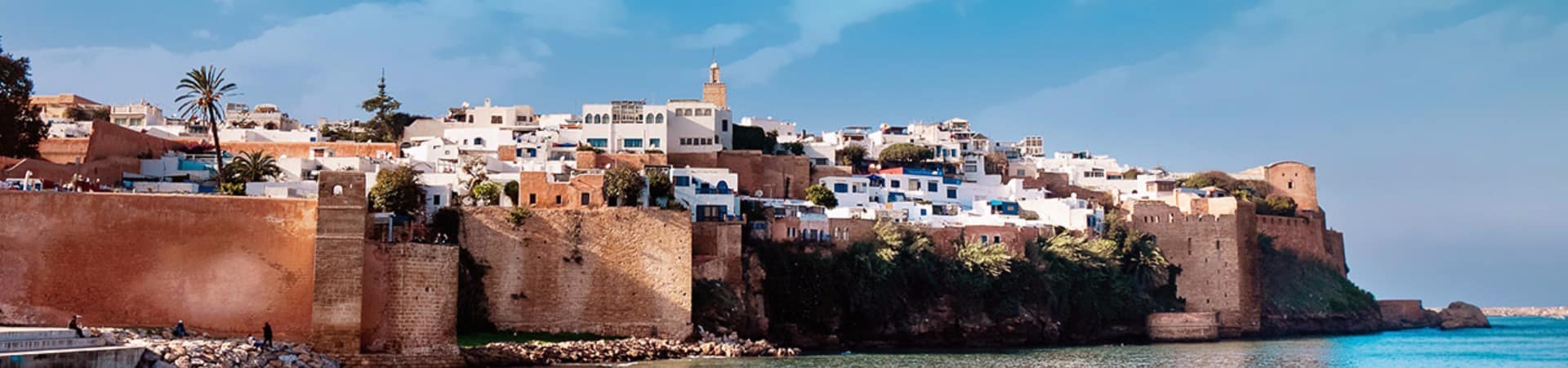 Vista da cidade de Rabat