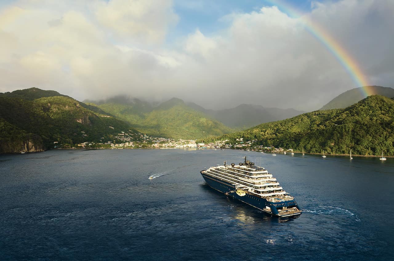 The ritz carlton yatch navio evrima st lucia caribe