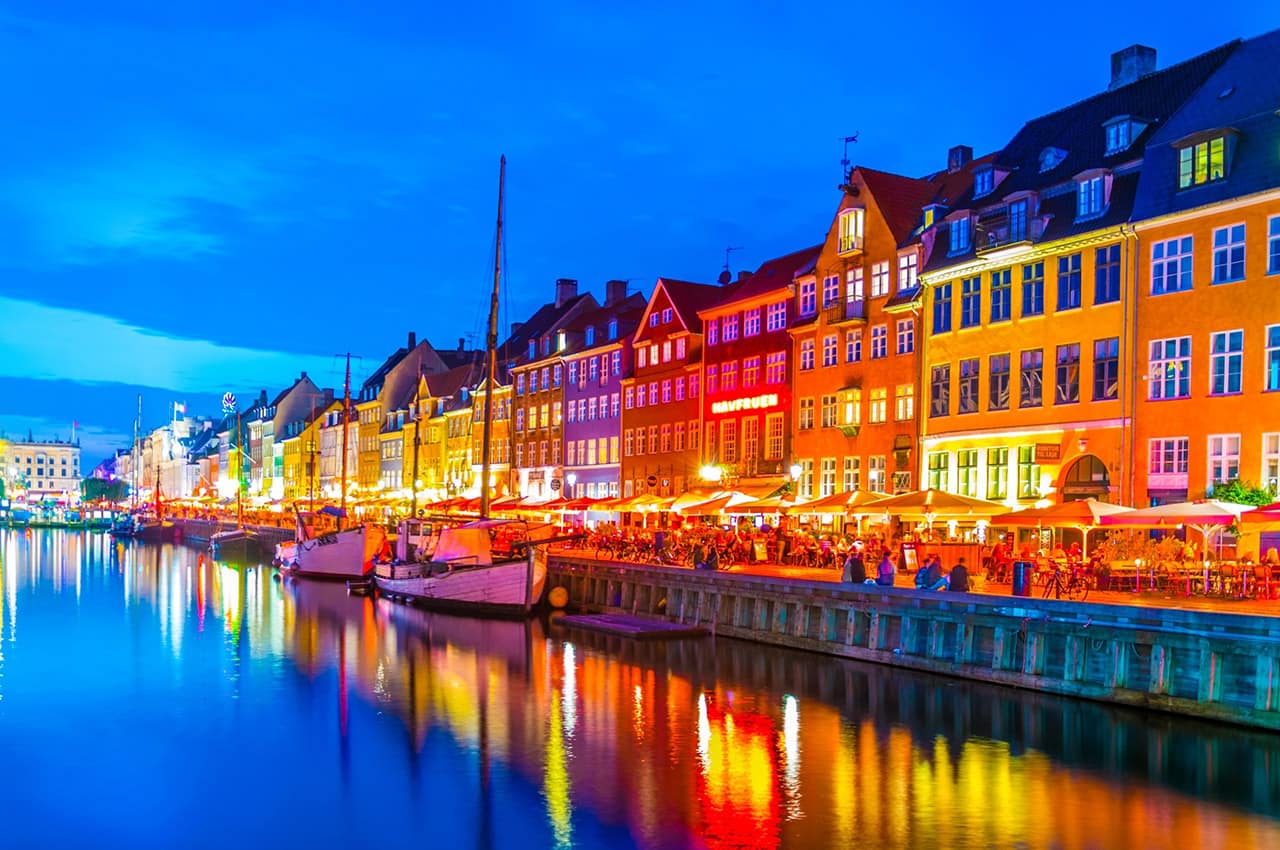 Porto Nyhavn - Copenhagen, Dinamarca.