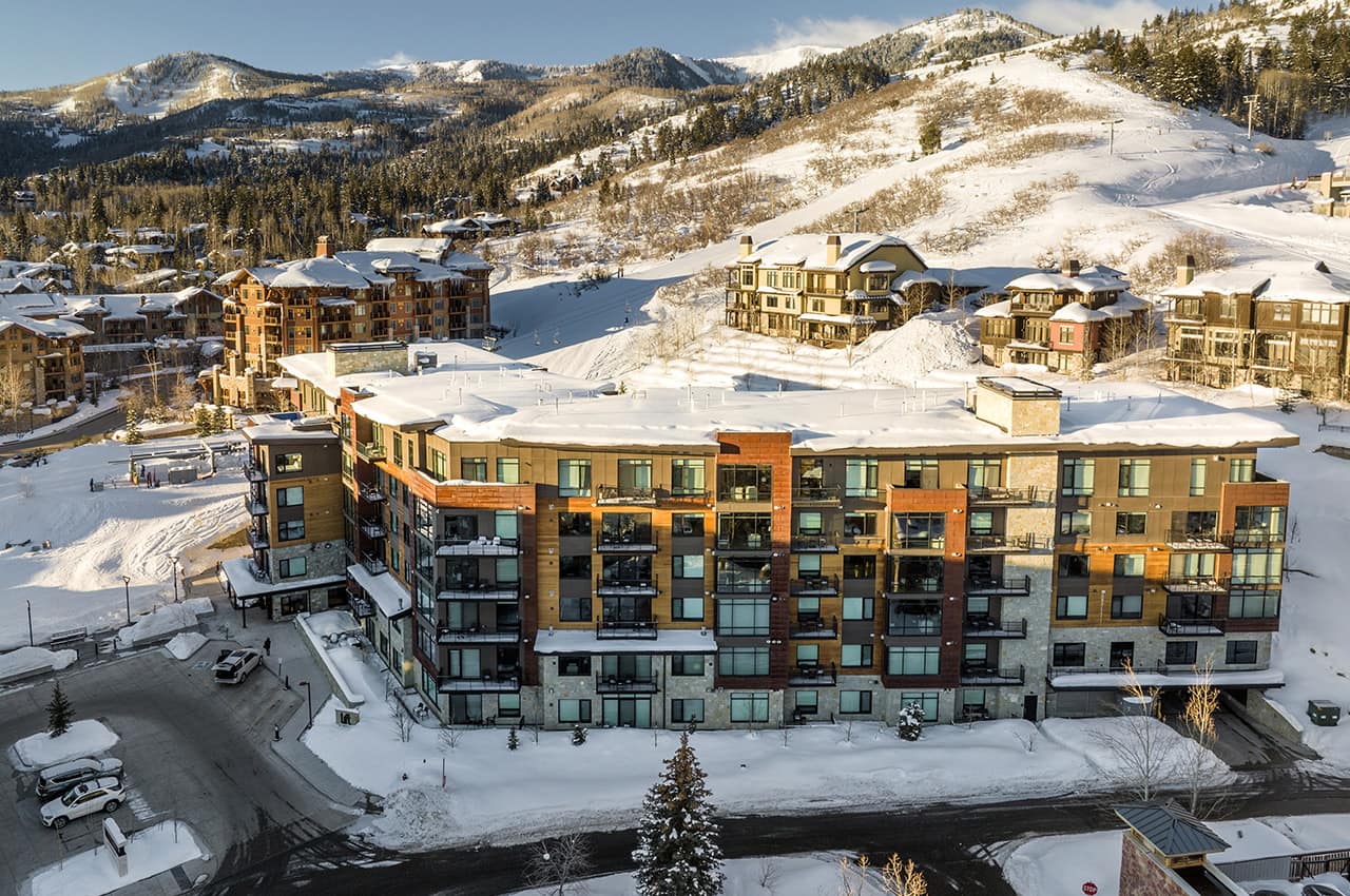 Vail resorts park city Hotel Lift Park City vista aerea jeff wright