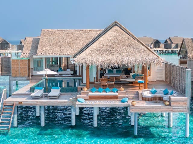 Anantara kihavah maldives villas overwater pool villas exterior