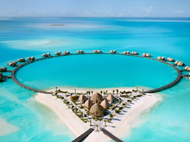 Arabia saudita red sea project nujuma ritz carlton vista aerea