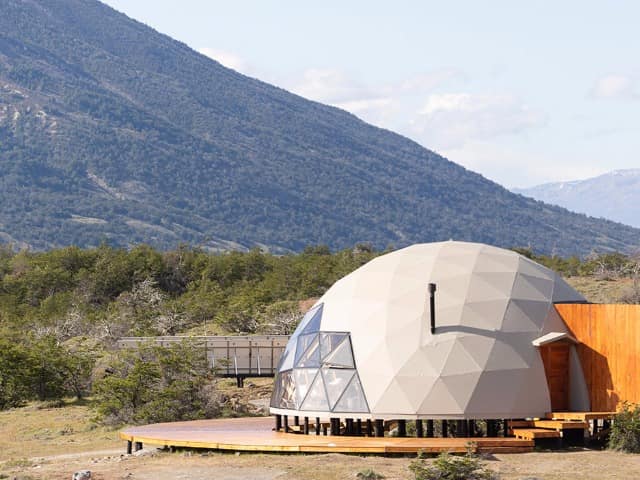 Argentina pristine camp domo exterior e vista