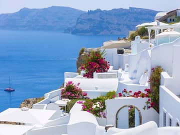 Arquitetura Ilha Santorini, Grécia