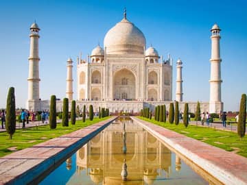 Atração Turística: Taj Mahal, Patrimônio Unesco, Agra, Índia Turismo