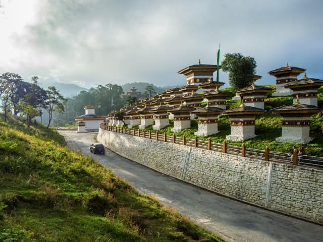 Atrativo turístico Butão Dochula Pass