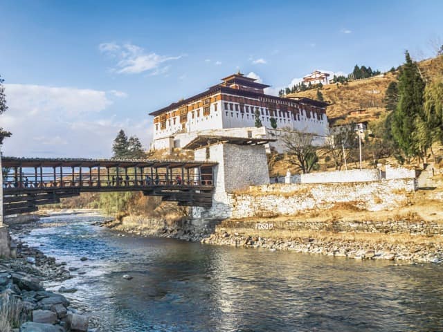 Atrativo turístico Rinpung Dzong Paro Butao