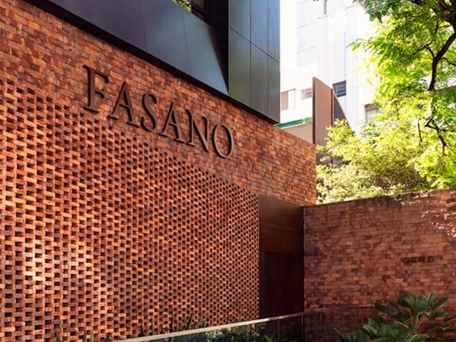 Brasil fasano belo horizonte minas gerais entrance