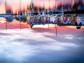 Bryggen em Bergen, Noruega