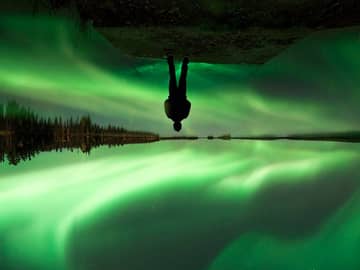 Aurora Boreal no Canadá