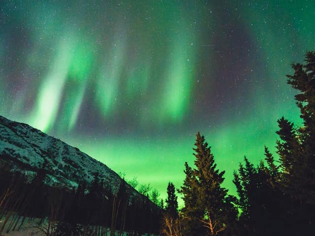 Canada yukon whitehorse aurora boreal