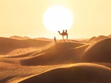 Deserto dubai dunas