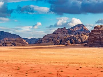 Deserto Wadi Rum - Jordânia.