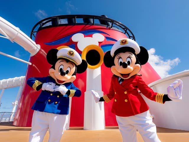 Disney cruise line mickey e minie