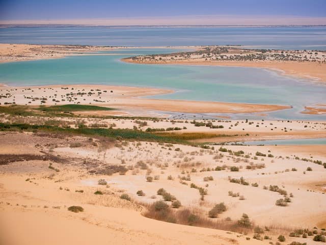 Egito lago qaroon fayoum