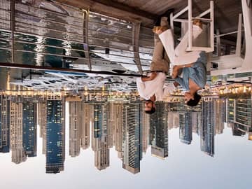 Emirados arabes dubai casal marina